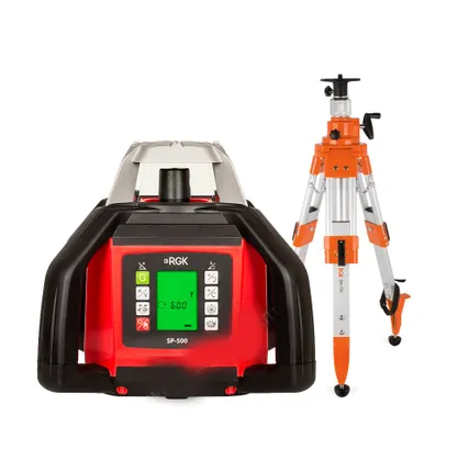 Фото №0 Ротационный нивелир RGK SP-500 + штатив RGK SH-170