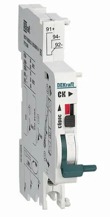 Фото №0 Контакт сигнальный СК-101 для автомат. выкл. ВА-101/ВА-103 18101DEK DEKraft