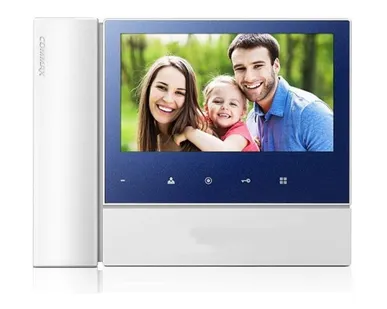 фото Commax CDV-70N/XL синий 7″ цветной CVBS видеодомофон