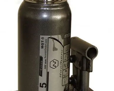 фото Домкрат гидравлический телескопический (бутылочный) MEGA MGT-5, 5 т