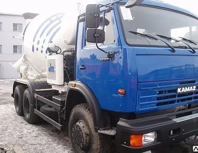 фото Автобетоносмеситель ТЗА Туймазы на базе КамАЗ модельный ряд