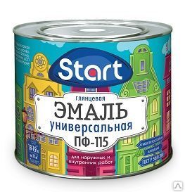 фото Эмаль ПФ-115 салатная 1,8кг Старт