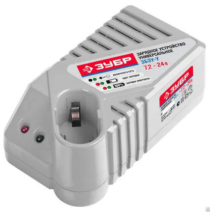 Фото №0 Зубр Устройство быстрозарядное ЗУБР универсальное для АКБ, 50Гц / 7,2-24В,