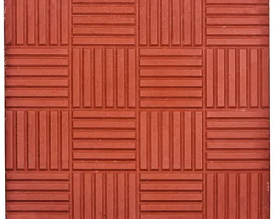 фото Тротуарная плитка 300×300×30 мм (Паркет красная)