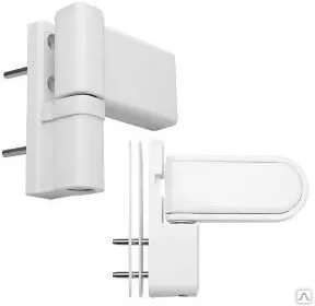 Фото №0 Петля для дверей из ПВХ и алюминия