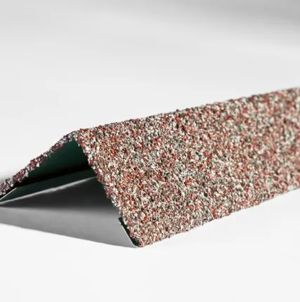 Фото №1 Фасадная плитка Hauberk уголок металлический внешний мраморный 50*50*1250мм