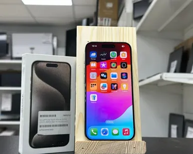 фото Смартфон Apple iPhone 15 Pro Max 256Gb, A3106, белый титан
