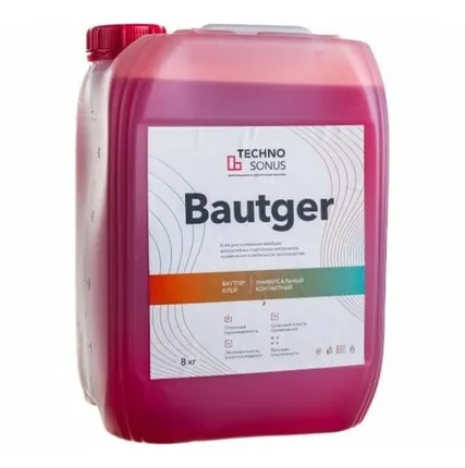 Фото №0 Клей универсальный Баутгер 8 кг 10л