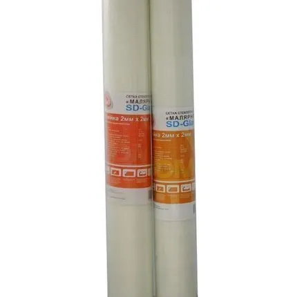 Фото №0 Сетка стеклотканевая ячейка 2х2 мм, рулон 1х20 м Эконом