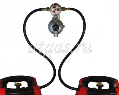 фото Газовая рампа на 2 баллона