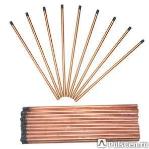 фото Электроды ВДК, ESAB, CARBON, угольные омедненные, ф8х305мм