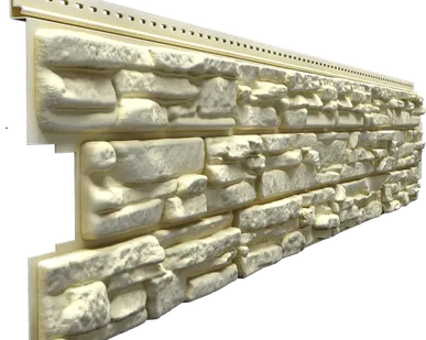 фото Сайдинг Docke ROCKY Кешью Деке LUX под камень