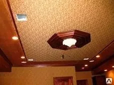 фото Бесшовные тканевые потолки