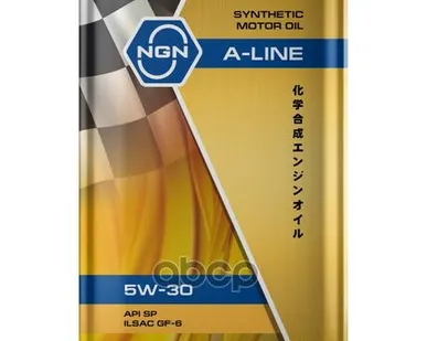 фото NGN 5W-30 A-Line Sp/Ilsac Gf-6 1Л (Синт. Мотор. Масло)