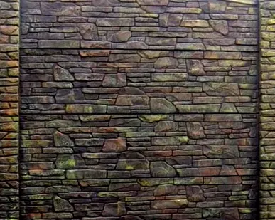 фото еврозаборы-Сланец сплошной,,