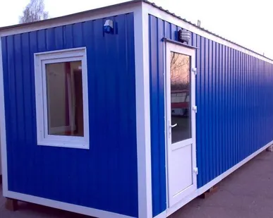 фото Бытовка строительная, размер 6х2,45 м