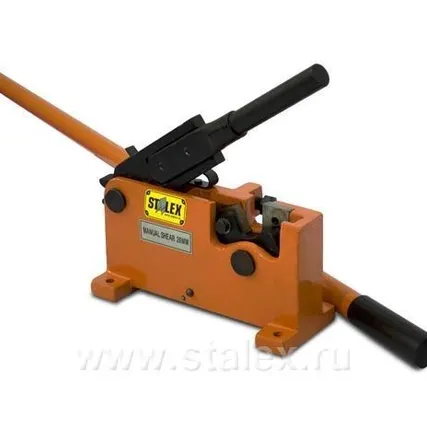 Фото №0 Станок для рубки арматуры ручной Stalex MS-28
