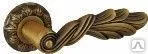 Фото №0 Ручка дверная "Лучия", кофе, декорат. роз.