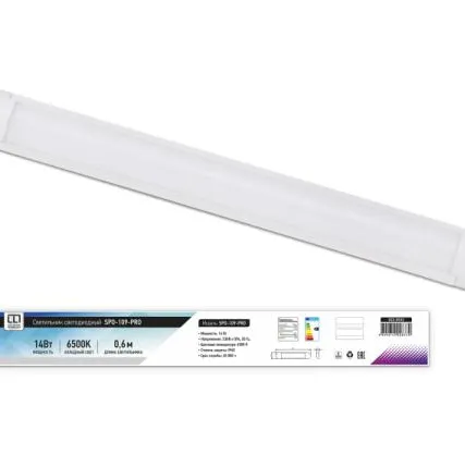 Фото №0 Светильник светодиодный SPO-109-PRO 14Вт 230В 4000К 1050Лм 600мм IP40 LLT