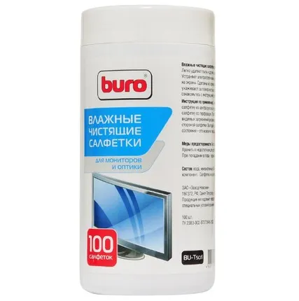 Фото №0 Buro BU-Tscrl влажные салфетки