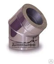 фото Сэндвич-колено 135° оцинковка/ нерж. AISI 409 0,8мм