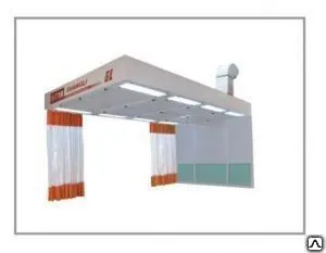 Фото №0 Пост подготовки к окраске с диагональным забором воздуха GL400