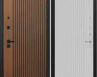 фото Входная дверь Гранд Антик-127 белая