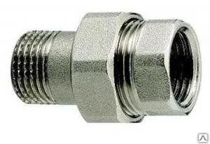 фото Американка прямая 3/4" хр. (VTr.341.N.0005)