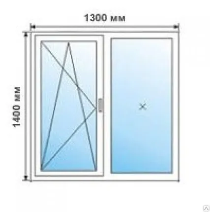 Фото №0 Окно ПВХ  "DECCO"