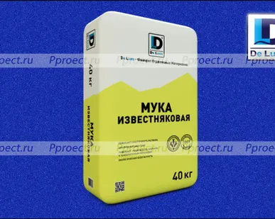 фото De Luxe Известняковая мука (доломитовая) 40кг Завод De Luxe