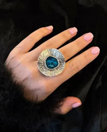 Фото №0 Кольцо «Звёздный вихрь»