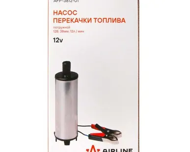 фото Насос перекачки топлива 12V погружной 38мм.12л/мин "Airline" AFP-3812-01