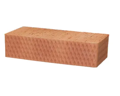 фото Кирпич рядовой керамический Красный полнотелый одинарный М150