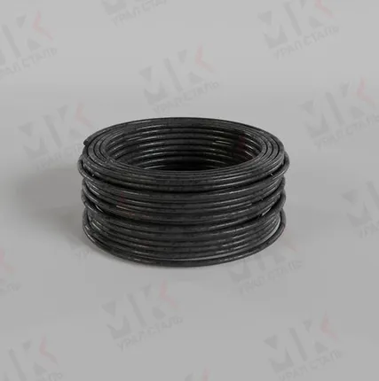 Фото №0 Проволока вязальная 1 мм черная термообработанная ГОСТ 3282-74