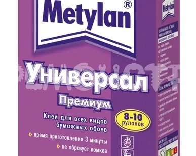 фото Клей обойный 0,25кг Универсал Премиум (586526) МЕТИЛАН (18) ВС П