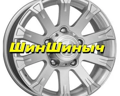 фото 7x16/5x139,7 ET35 D95,3 Байкал (КС601) Сильвер