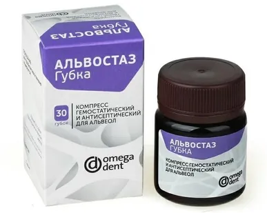 фото Альвостаз (губка) альвеол/компресс