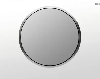 фото Смывная клавиша Geberit Sigma10 белый/матовый хром/матовый хром для одинарн