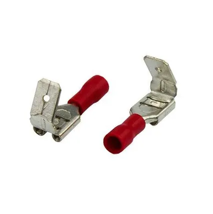 Фото №1 Клемма плоская изолированная (гнездо+штекер-7.4мм+6.3мм) 0.5-1.5кв.мм (PDDD1.25-250) Rexant 08-0414