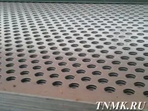 Фото №0 Лист перфорированный стальной 2х1250х2500 мм Rv 8,0-12,0