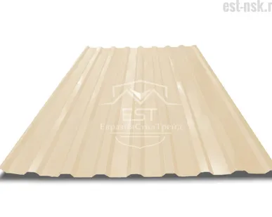 фото Профнастил МП-20х1100 Pe 0.45 | RAL 1015 Светлая слоновая кость