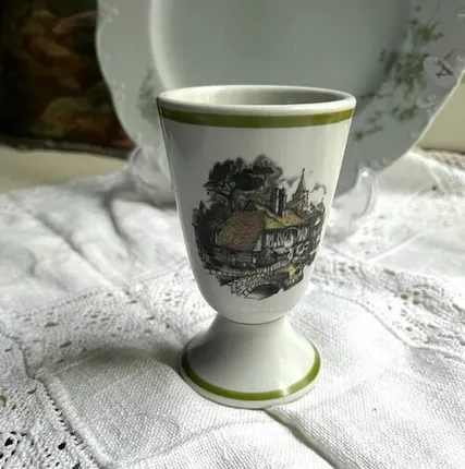 Фото №0 Мазагран Porcelaines Champs-Elysees 100 мл фарфор Франция