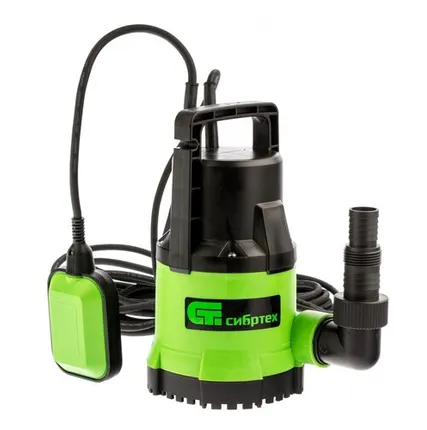 Фото №0 Дренажный насос для чистой воды Сибртех СДН300-5 97261