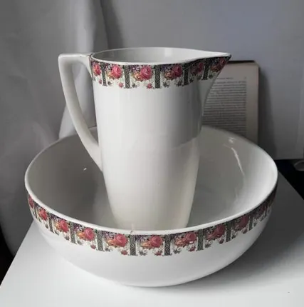 Фото №0 Набор для умывания кувшин и таз Ардеко Франция