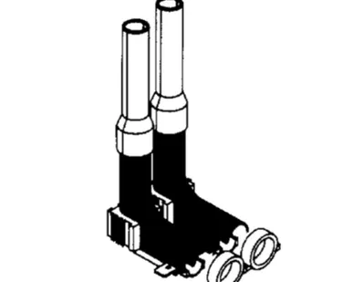 фото Комплект пластмассовых отводов для подключения отоп. прибора с пом. труб Flex/Pink Royal Thermo