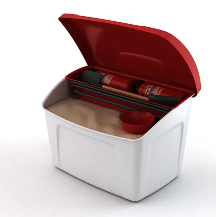 Фото №4 Ящик для песка и инструментов 0,5 м3 Rapan