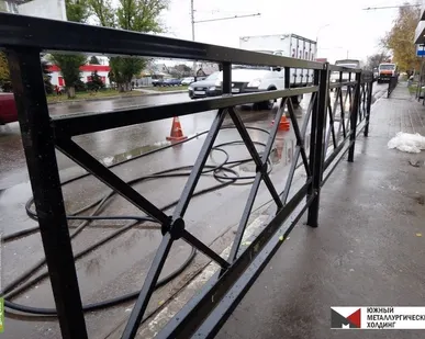 фото Пешеходное ограждение ПО9