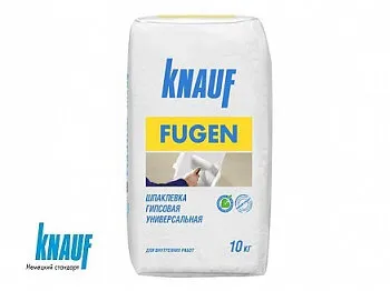 Фото №0 ШПАКЛЕВКА ГИПCОВАЯ ФУГЕН KNAUF (10КГ)