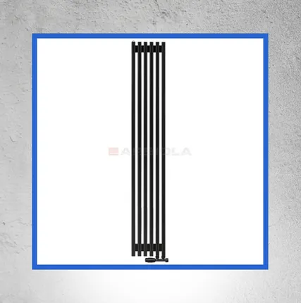 Фото №0 Arbiola Compact V 1750-63-06 секции черный вертикальный радиатор c нижним подключением