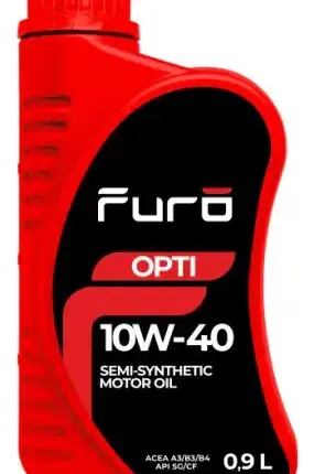 Фото №0 Моторное масло FURO OPTI 10W40FR012 10W-40 полусинтетическое 0.9 л